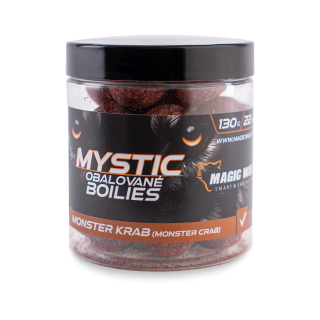 MAGIC WOLF Mystic obalované boilies Monster Krab 130g 26mm
