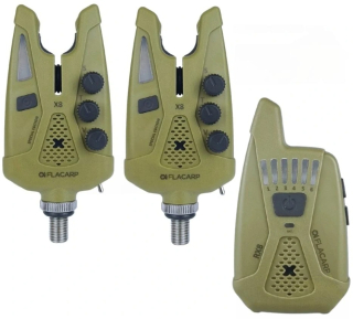 FLACARP Sada signalizátorů X8 + RX8 2+1 - KHAKI